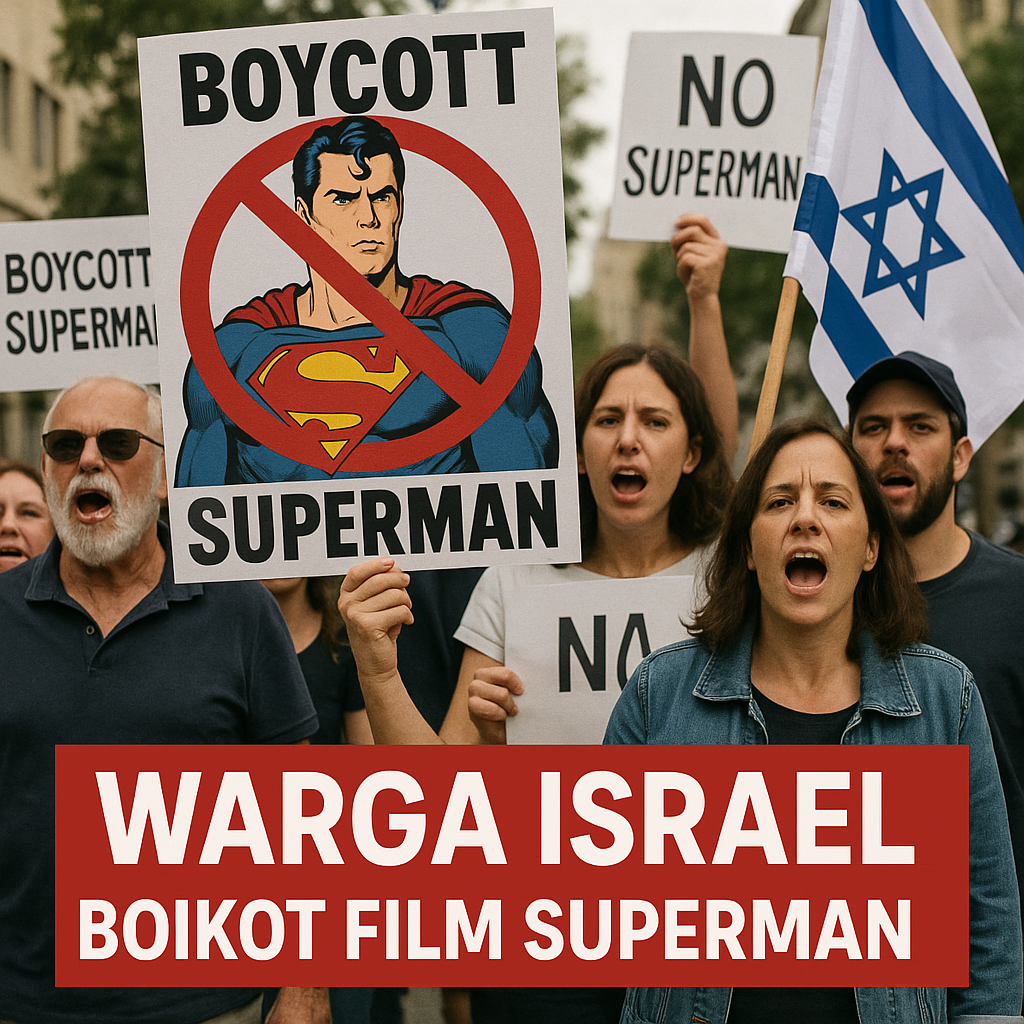 Warga Israel Boikot Film Superman